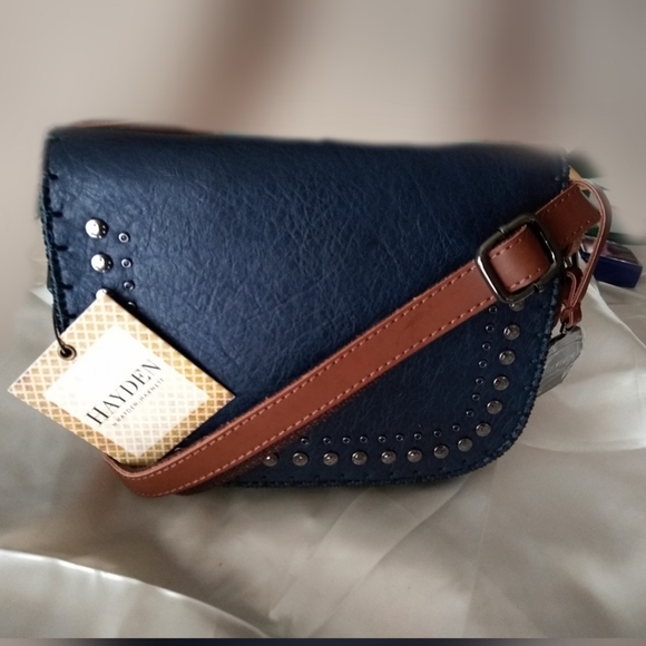 Hayden Handbags - ⚡SALE ⚡NWT Hayden Harnett Saddle Bag in Blue